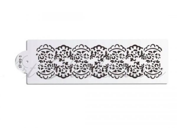 Alencon Lace Stencil - B