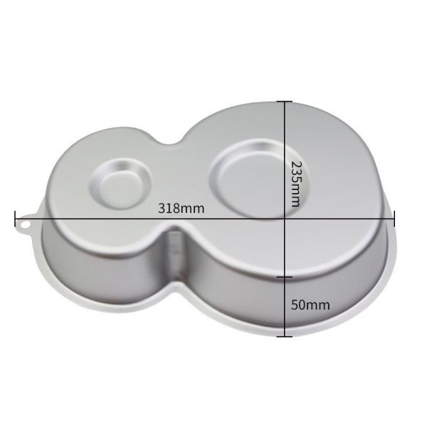 8 Shape – Aluminium Baking Pan - Image 2