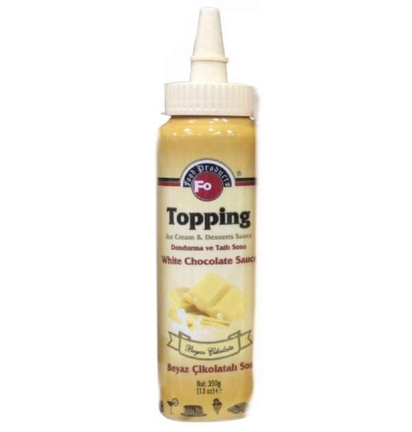 Fo WHITE CHOCOLATE Topping Sauce