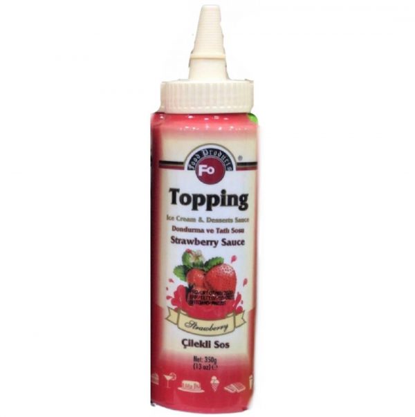 Fo STRAWBERRY Topping Sauce