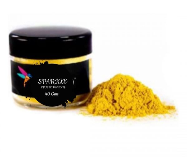 Sparkle – Yellow Edible Powder