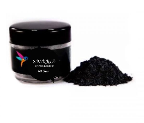 Sparkle – Black Edible Powder