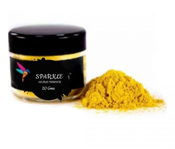 Sparkle – Yellow Edible Powder