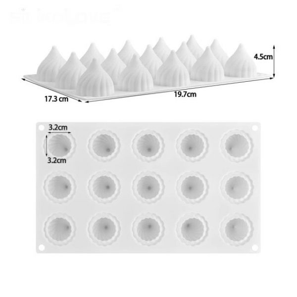 TRIA012 Silicone Mould - Image 2