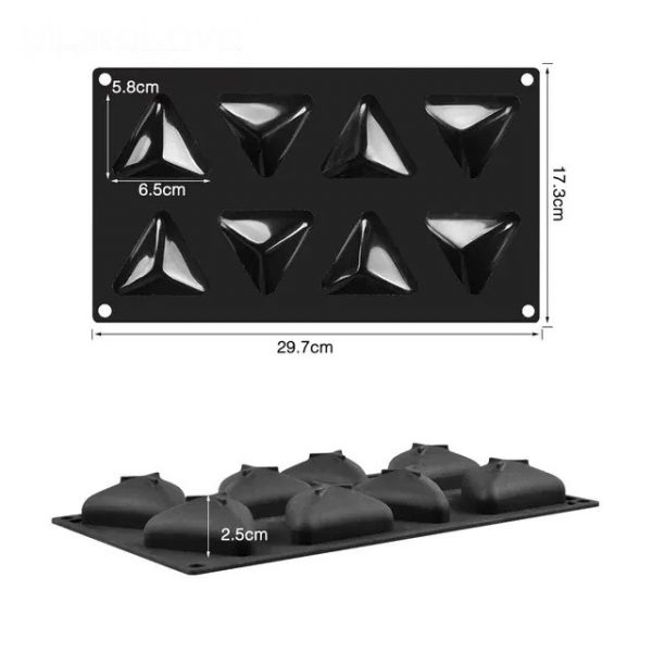 TRIA001 Silicone Mould - Image 2