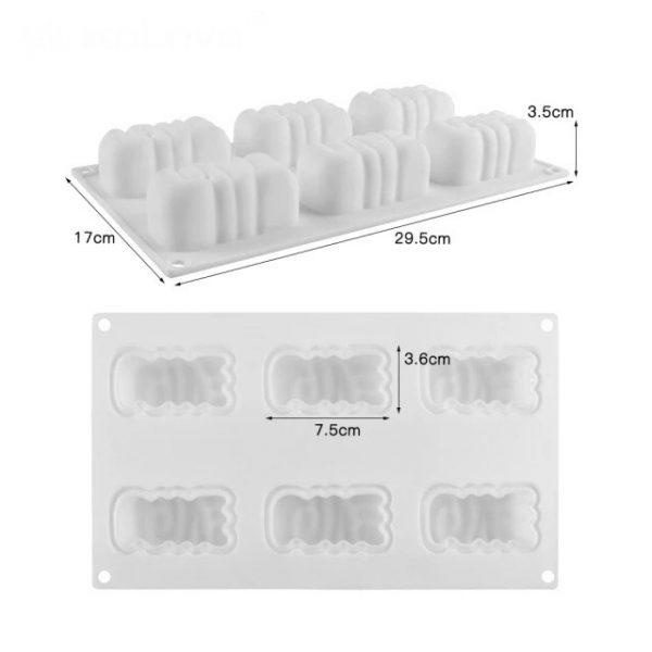 TRIA007 Silicone Mould - Image 2