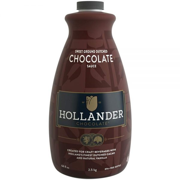 Dutched Chocolate Café Sauce by Hollander Chocolate Co.